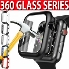 Case For Apple Watch Series 7/6/5/4/3/SE 360 FULL SCREEN PROTECTOR  Glass Cover myynnissä  Leverans till Finland