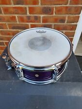 Yamaha Manu Katche Junior Birch 12" x 5" Snare Drum Deep Violet Lacquer , used for sale  Shipping to South Africa