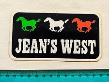 Adesivo jeans west usato  Italia