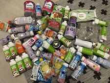 Lote de 55 frascos vacíos de comida para bebé frascos artesanales contenedores vacíos de fórmula para bebé segunda mano  Embacar hacia Argentina
