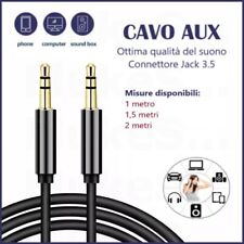 metri 10 cavo audio 5 3 mm usato  San Mauro Castelverde
