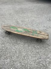 Skate antigo vintage 1960's #1 Nash pegadas quinze dedos madeira verde comprar usado  Enviando para Brazil