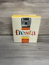 Cámara Brownie Fiesta Eastman Kodak vintage con caja SIN PROBAR, usado segunda mano  Embacar hacia Argentina