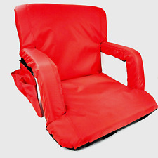 Flash Furniture Malta Vermelho Portátil Leve Reclinável Estádio Cadeira Apoio de Braço comprar usado  Enviando para Brazil