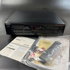 Sony CDP-CE335 5 discos CD reproductor de discos compactos cambiador carrusel con control remoto probado segunda mano  Embacar hacia Argentina