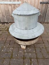 Large galvanised poultry for sale  UK