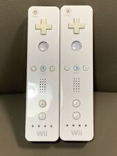 Usado, Controle remoto Nintendo Wii Wiimote - 100% oficial Nintendo lote 2 testado comprar usado  Enviando para Brazil