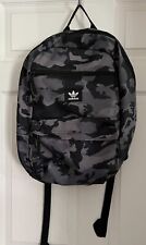 Adidas Camo Backpack 2 Zippers On Front, Compartments inside, Adjustable EUC for sale  Shipping to South Africa