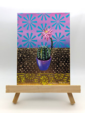 Acrylbild malplatte kaktus gebraucht kaufen  Ottweiler