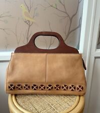 Tan leather handbag for sale  DERBY