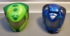 Biker Mice From Mars X 2 Helmets For Figures Blue & Green Vintage 1990's for sale  Shipping to South Africa