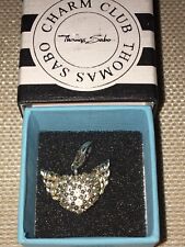 Used, Thomas Sabo Winged CZ  Silver Heart Charm for sale  LONDON