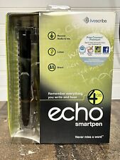 Livescribe Echo 4GB Smartpen W/Voice Recorder Untested Complete for sale  Shipping to South Africa