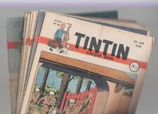 Tintin français fascicules d'occasion  Luc-sur-Mer