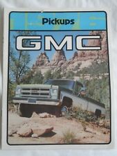 Gmc pickups brochure for sale  KINGS LANGLEY
