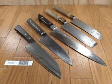 Juego de 5 cuchillos de cocina para chef japonés KAMAGATA SANTOKU GYUTO Japón PA155 segunda mano  Embacar hacia Argentina