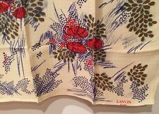 Lanvin foulard seta usato  Erba