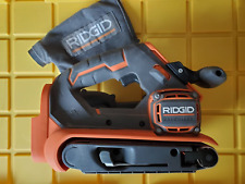 Ridgid 18-Volt GEN5X Cordless Brushless 3 in. x 18 in. Belt Sander (Tool Only) , used for sale  Shipping to South Africa