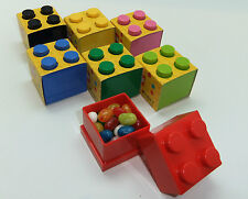 Lego Pranzo/Conservazione Mini Scatola 4 Per Piccolo Snacks 9 Colori Quadri comprar usado  Enviando para Brazil