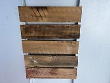 Used, Reclaimed Wood From 1860 Barn, 5 Pack Chestnut Planks For DIY&Crafts for sale  Shipping to South Africa