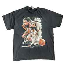 Camiseta de baloncesto negra Kyrie Irving Barclay Center talla grande, usado segunda mano  Embacar hacia Argentina