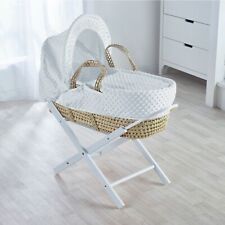 White moses basket for sale  Shipping to Ireland