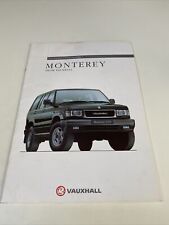 Vauxhall monterey 1994 for sale  NEWCASTLE UPON TYNE