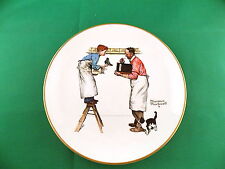 Norman rockwell plate for sale  WALTHAM CROSS