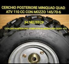 Cerchio posteriore miniquad usato  Italia