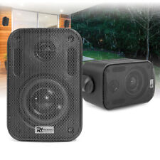 Black wall speakers for sale  GRAYS