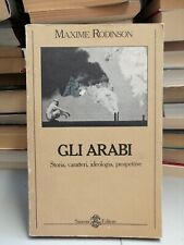 Gli arabi storia usato  Italia