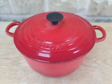 Creuset red size for sale  Shipping to Ireland