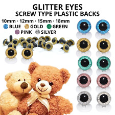 Glitter safety eyes for sale  ANTRIM