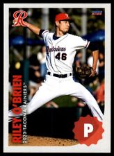 2023 Choice Riley O'Brien Minor League Rookie Tacoma Rainiers Seattle Mariners for sale  Shipping to South Africa