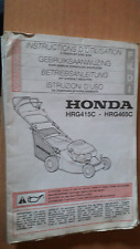 Honda tondeuse hrg415c d'occasion  Bonneval