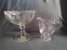 Antique etched glass for sale  LLANNERCH-Y-MEDD