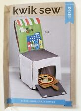 Padrão de costura sem cortes K4316 fingir brincar brinquedo pizza loja cadeira capa para crianças!!  comprar usado  Enviando para Brazil