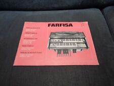 Farfisa 248 organo usato  Varano Borghi
