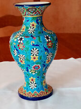 Superbe vase emaux d'occasion  Tarnos