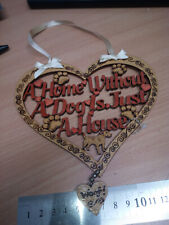 Mdf wooden heart for sale  LONDON