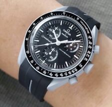 Omega swatch black for sale  GREENOCK