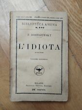 Dostoevskij idiota libro usato  Pescara