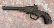 Antique Old Rare Columbia Pat. June 17 1890 Mark Solid Cast Iron Cow Boy Gun Toy for sale  Shipping to South Africa
