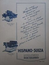 1924 pub hispano d'occasion  Yport