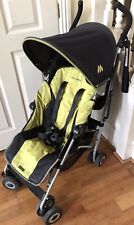 Maclaren Buggy Pushchair Folding Foldable From Birth Black Yellow Unisex for sale  Shipping to South Africa