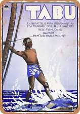 Placa de metal - Tabu - A Story of the South Seas (1931) - Aparência vintage comprar usado  Enviando para Brazil
