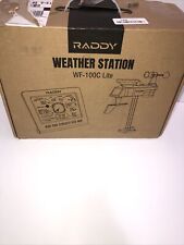 Used, Raddy WF-100C Lite Weather Station Wireless Indoor Outdoor with Temperature,  for sale  Shipping to South Africa