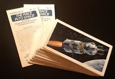 THE RACE INTO SPACE 1971 BROOKE BOND TEA  PART SET / LOT 50 NON SPORTS CARDS for sale  Canada