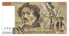 Superbe 100f delacroix d'occasion  France