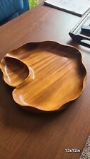 Abstract wood platter for sale  Atlanta